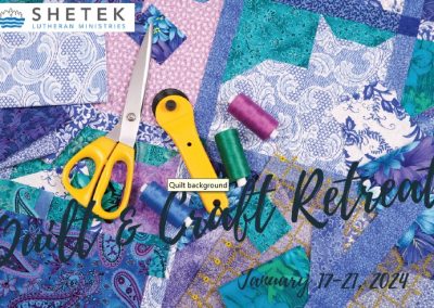 Quilting and Crafting Retreat